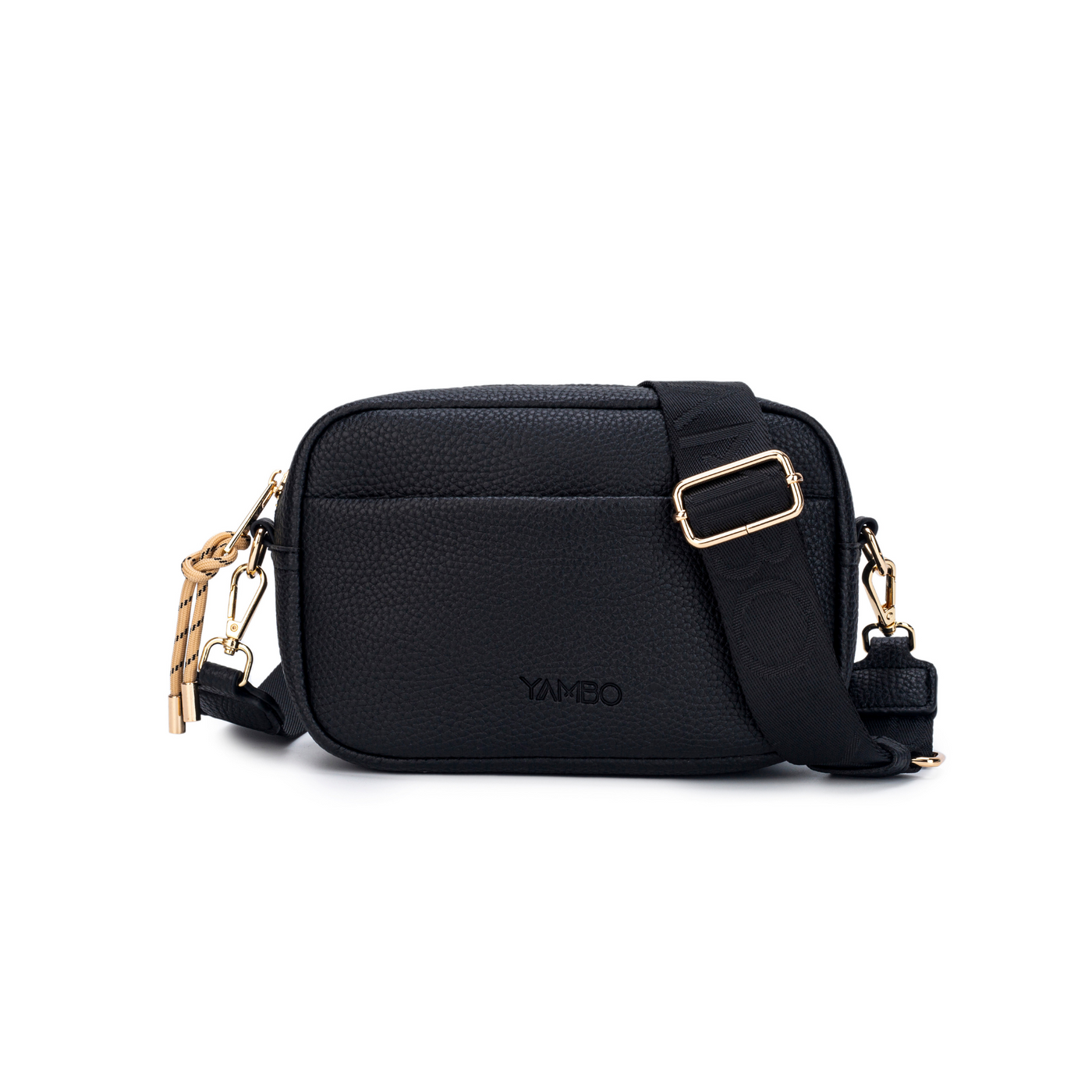 Yambo Vegan Bag Black Ecocuero