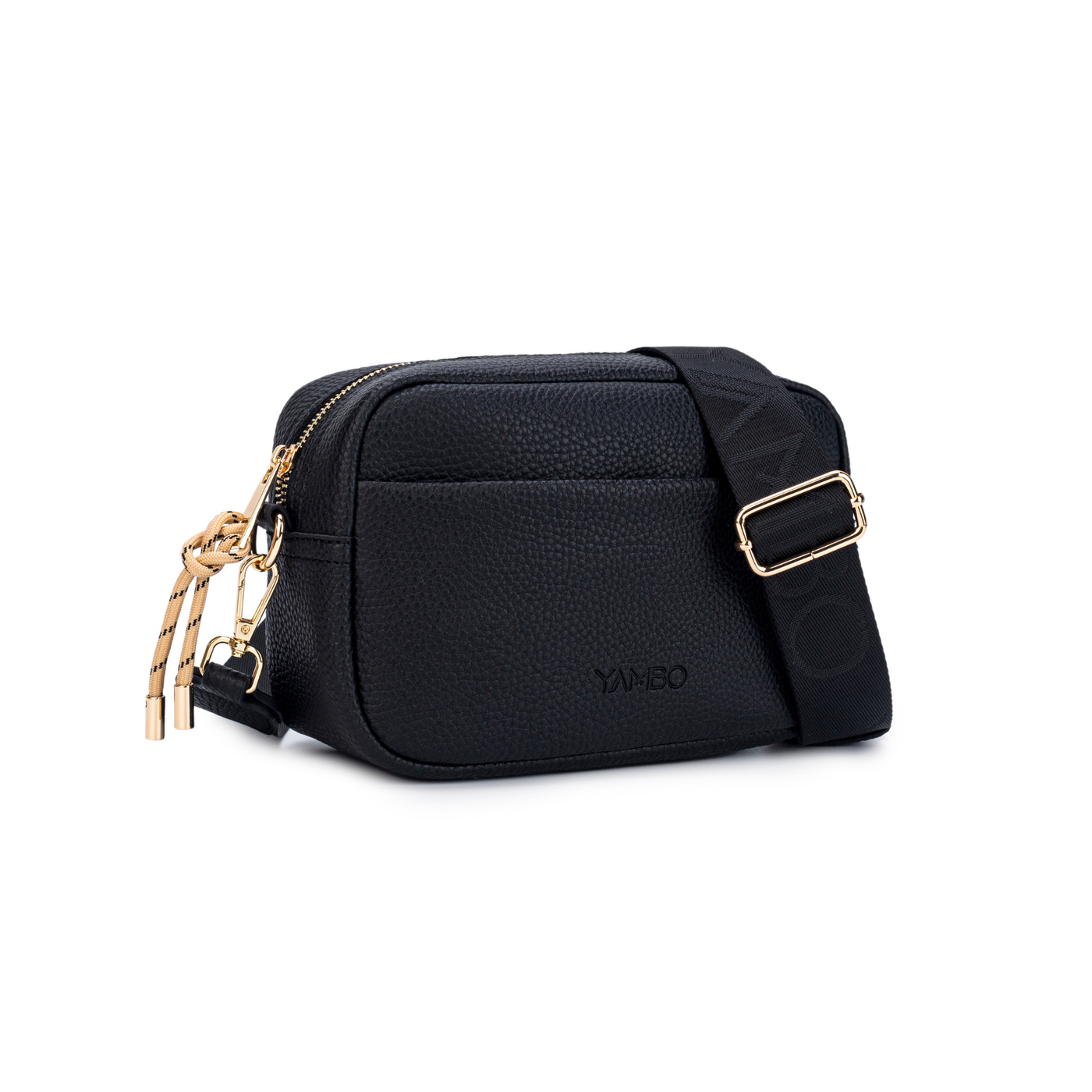 Yambo Vegan Bag Black Ecocuero