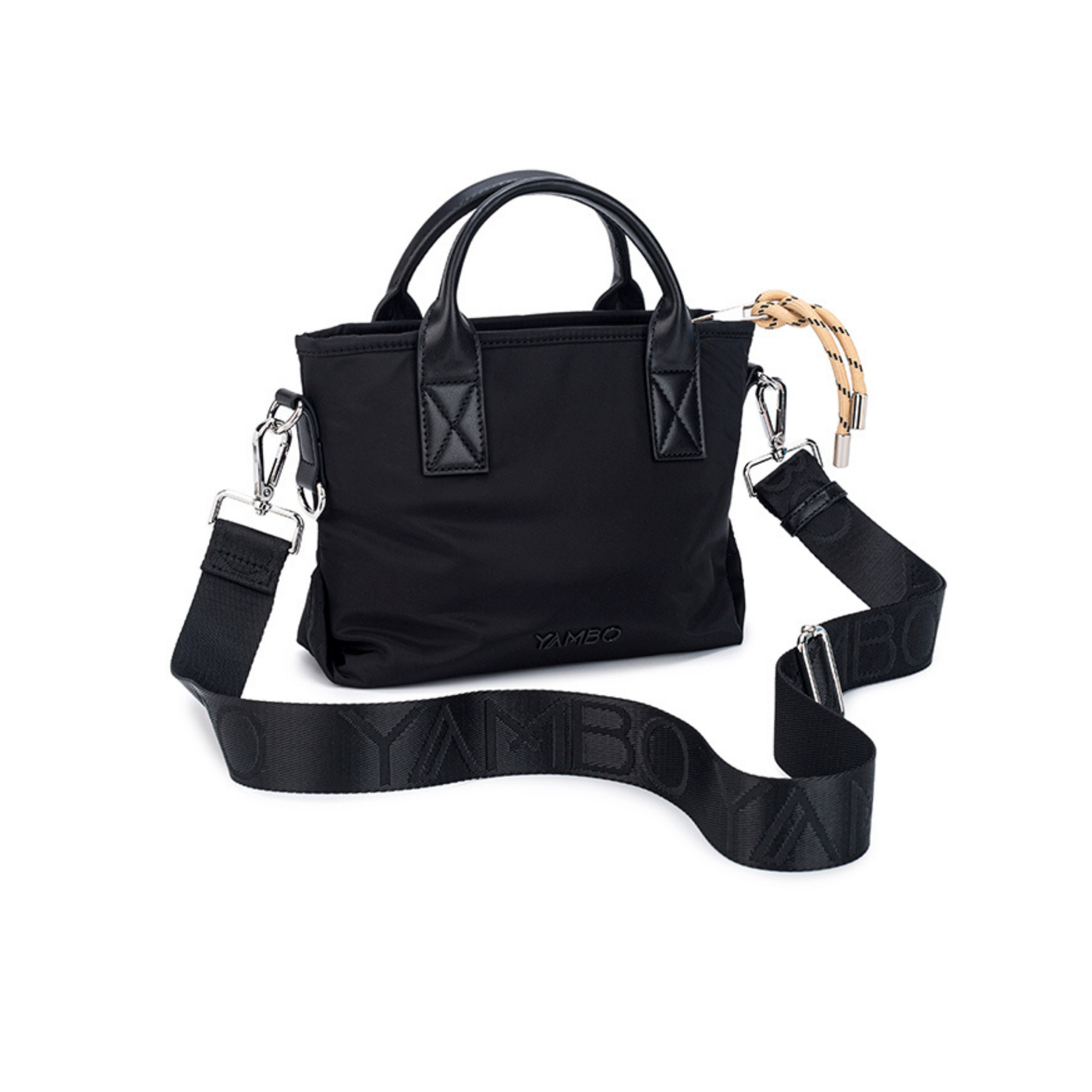 Yambo Mini Tote Rope Black