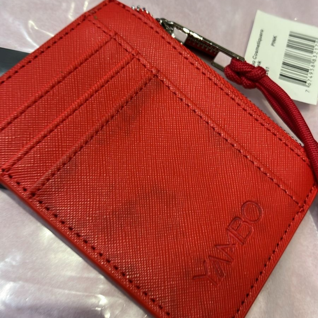 Yambo Card Holder Red/ FALLA FÁBRICA